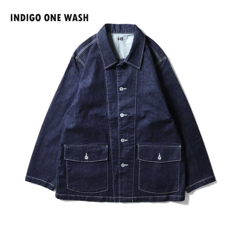 HOUSTON / ヒューストン 51486 CONE DENIM U.S. ARMY M-41 COVERALL / コーンデニム アメリカ陸軍M-41カバーオール -全4色-