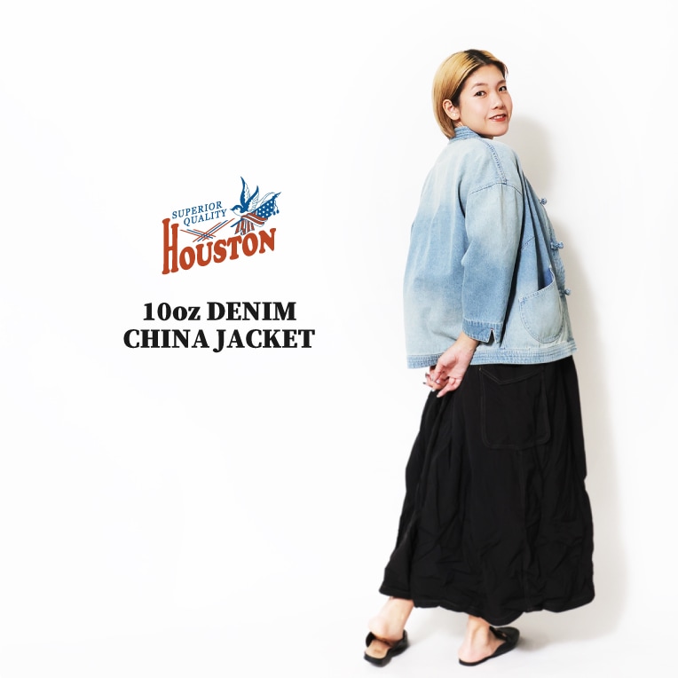 HOUSTON woman / ヒューストン ウーマン 5025W 10oz DENIM CHINA