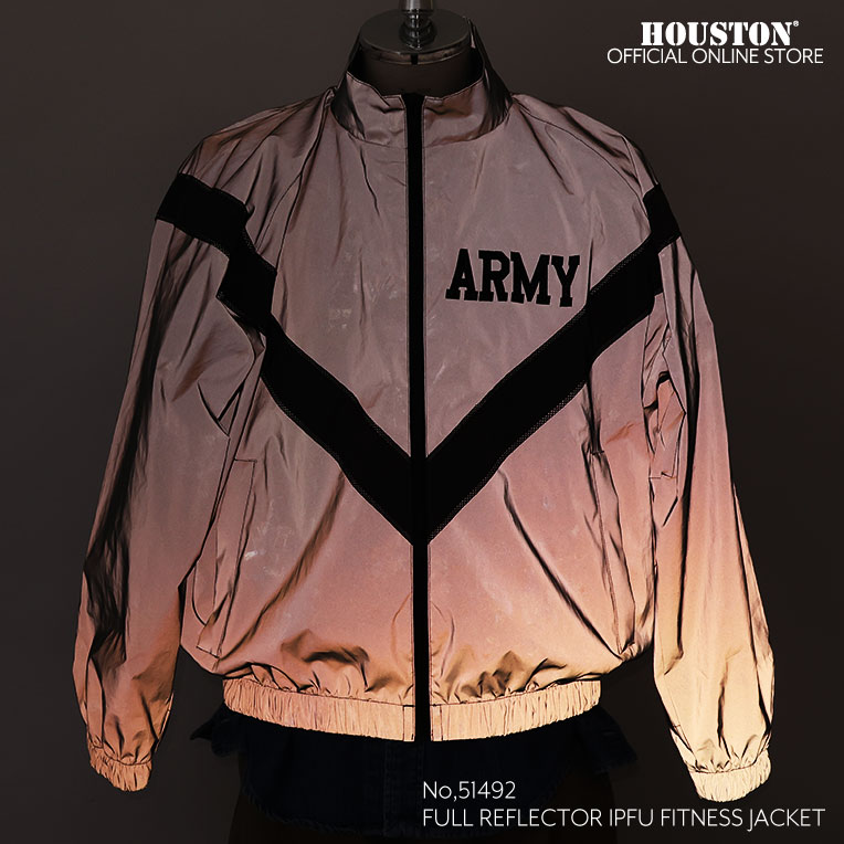 HOUSTON  / ヒューストン 51492 FULL REFLECTOR IPFU FITNESS JACKET / フルリフレクターIPFUフィットネスジャケット -全2色- 