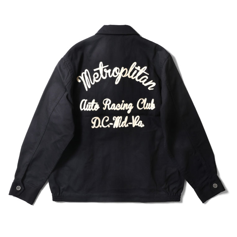 HOUSTON  / ヒューストン 51475 EMB HARRINGTON JACKET(METROPOLITAN)  / 刺繍ハリントンジャケット -全3色- 