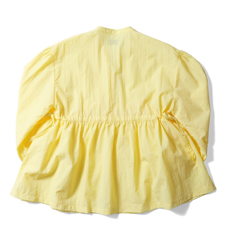 HOUSTON woman / ヒューストン ウーマン 4015W NYLON GATHERED BLOUSE / ナイロンギャザーブラウス -全3色-