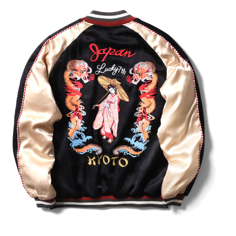 HOUSTON  / ヒューストン 51469 RAYON SOUVENIR JACKET (MAIKO) / レーヨンスーベニアジャケット -全3色-