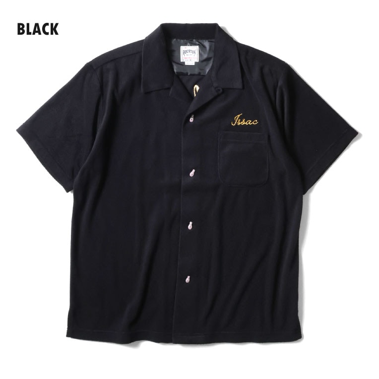 HOUSTON / ヒューストン 41229 PILE BOWLING SHIRT(BIG EATERS) / パイルボーリングシャツ -全3色- 