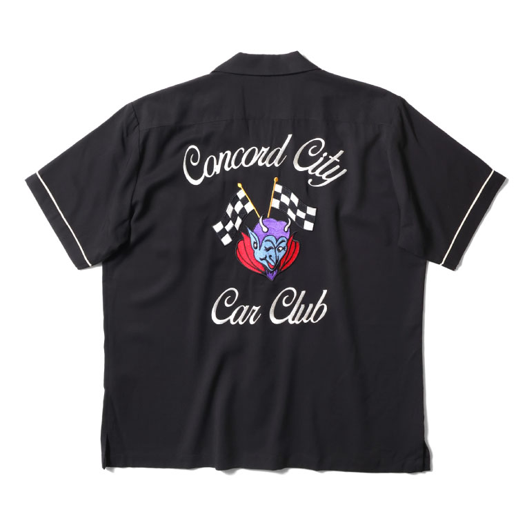HOUSTON / ヒューストン 41179 BOWLING S/S SHIRT (CONCORD) / ボウリングシャツ -全3色-
