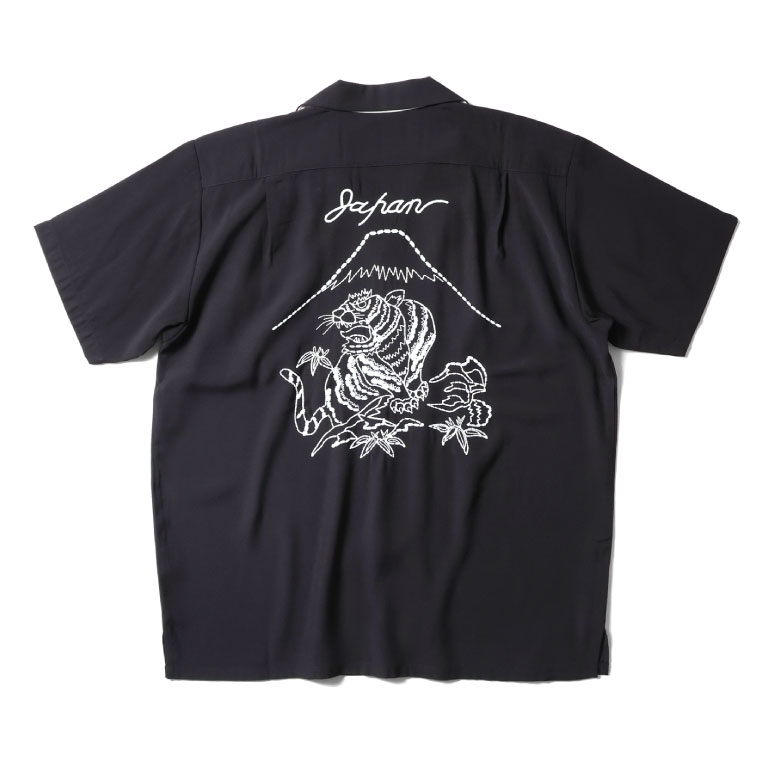 HOUSTON / ヒューストン 41154 SOUVENIR S/S SHIRT (TORA) / スーベニアシャツ -全3色- 