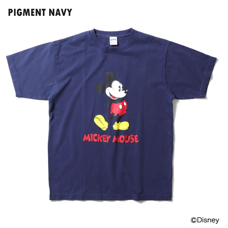 HOUSTON / ヒューストン 22281【HOUSTON】MICKEY PIGMENT PT S/S TEE -1- / ミッキーピグメント半袖TEEシャツ -全3色- 