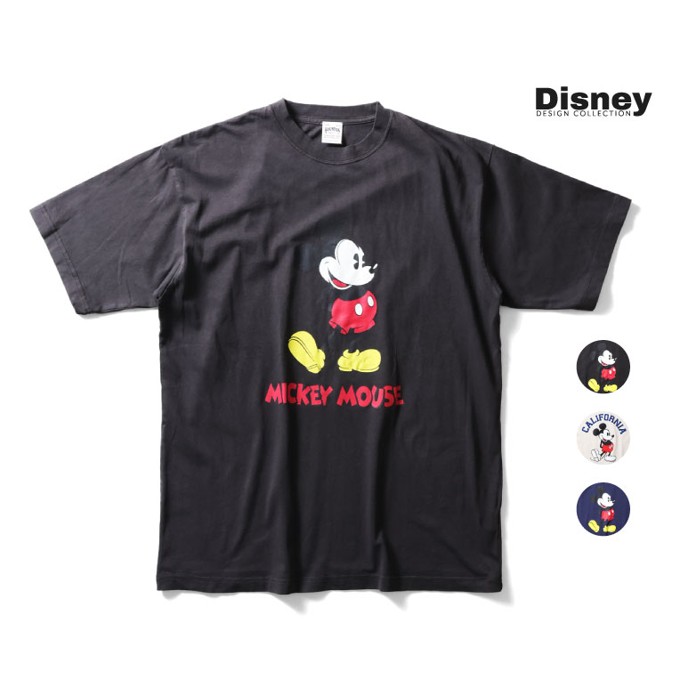 HOUSTON / ヒューストン 22281【HOUSTON】MICKEY PIGMENT PT S/S TEE -1- / ミッキーピグメント半袖TEEシャツ -全3色- 