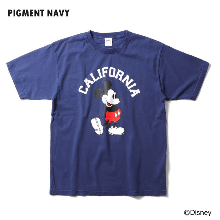 HOUSTON / ヒューストン 22282【HOUSTON】MICKEY PIGMENT PT S/S TEE-2- / ミッキーピグメント半袖TEEシャツ -全3色- 