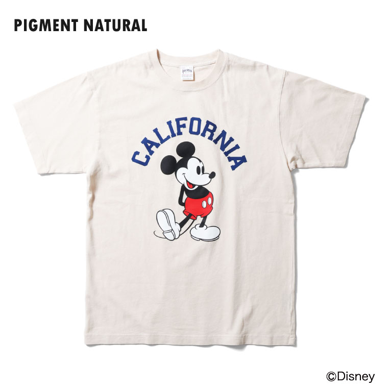 HOUSTON / ヒューストン 22282【HOUSTON】MICKEY PIGMENT PT S/S TEE-2- / ミッキーピグメント半袖TEEシャツ -全3色- 