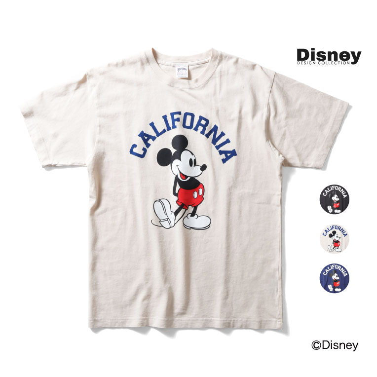 HOUSTON / ヒューストン 22282【HOUSTON】MICKEY PIGMENT PT S/S TEE-2- / ミッキーピグメント半袖TEEシャツ -全3色- 