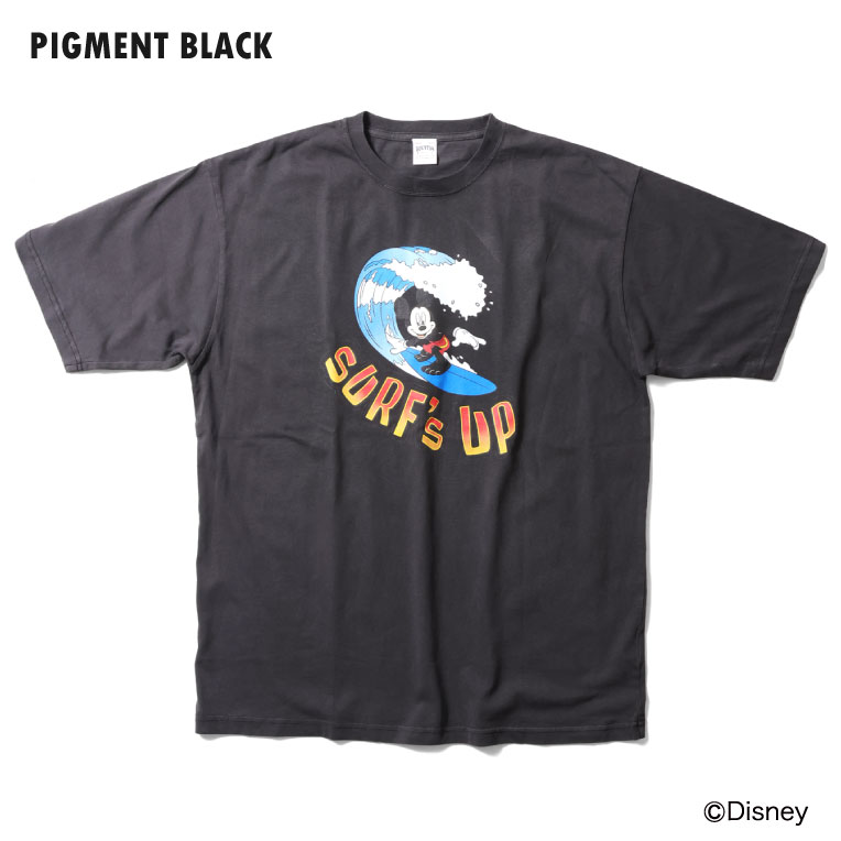 HOUSTON / ヒューストン 22283【HOUSTON】MICKEY PIGMENT PT S/S TEE-3- / ミッキーピグメント半袖TEEシャツ -全3色- 