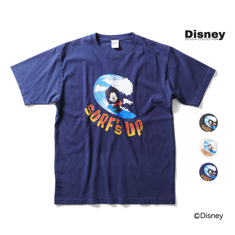 HOUSTON / ヒューストン 22283【HOUSTON】MICKEY PIGMENT PT S/S TEE-3- / ミッキーピグメント半袖TEEシャツ -全3色- 