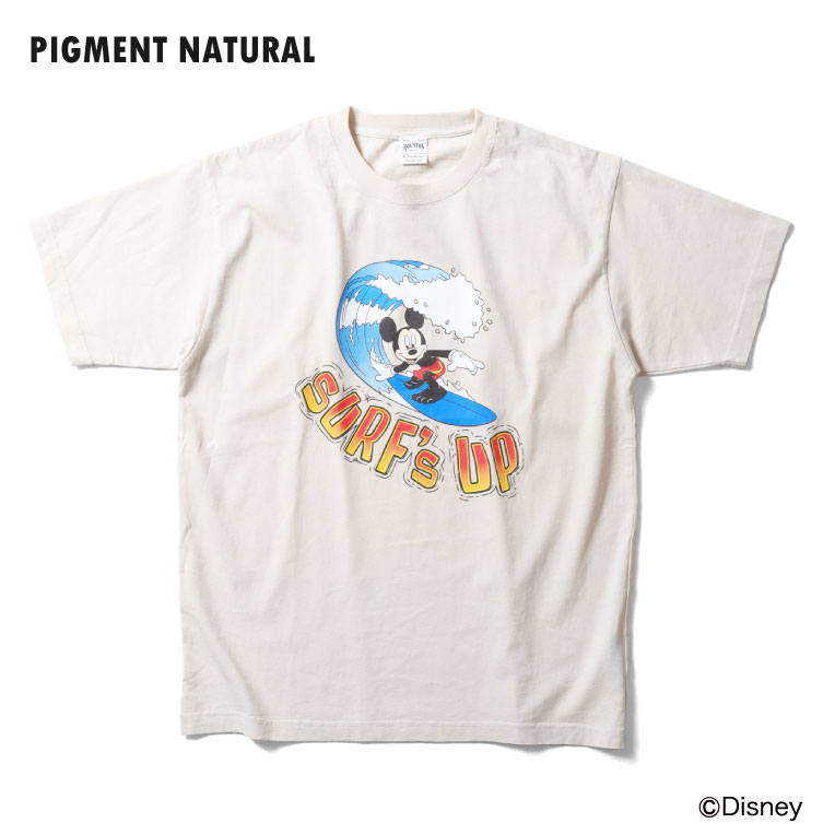 HOUSTON / ヒューストン 22283【HOUSTON】MICKEY PIGMENT PT S/S TEE-3- / ミッキーピグメント半袖TEEシャツ -全3色- 