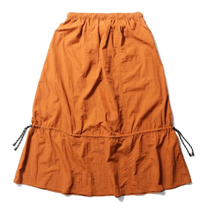HOUSTON woman / ヒューストン ウーマン 1024W NYLON GATHERED SKIRT / ナイロンギャザースカート -全4色-