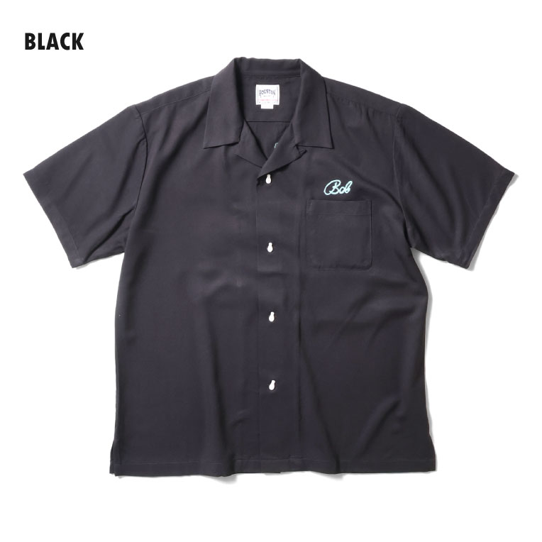 HOUSTON / ヒューストン 41223 BOWLING SHIRT (ROAD KINGS) / ボウリングシャツ -全3色- 