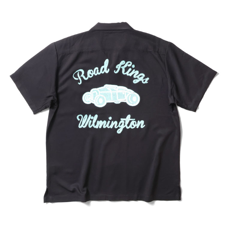 HOUSTON / ヒューストン 41223 BOWLING SHIRT (ROAD KINGS) / ボウリングシャツ -全3色- 