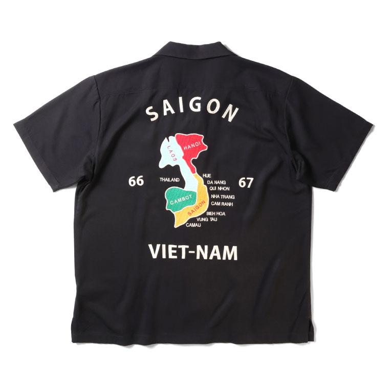 HOUSTON / ヒューストン 41220 SOUVENIR SHIRT (VIETNAM) / スーベニアシャツ -全3色-