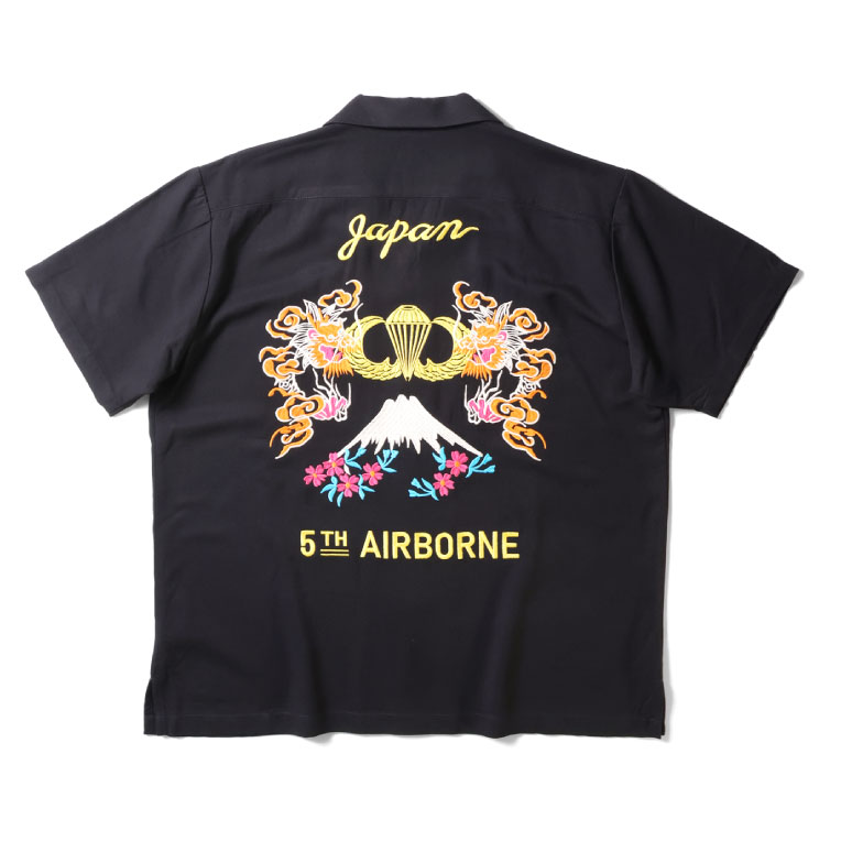 HOUSTON / ヒューストン 41221 SOUVENIR SHIRT (AIRBORNE) / スーベニアシャツ -全3色- 