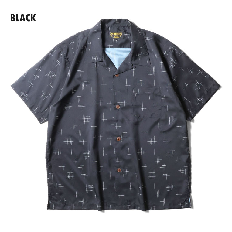UNIVERD72 / ユニバード72 41236 DRY ALOHA SHIRT (KASURI) / アロハシャツ -全4色- 