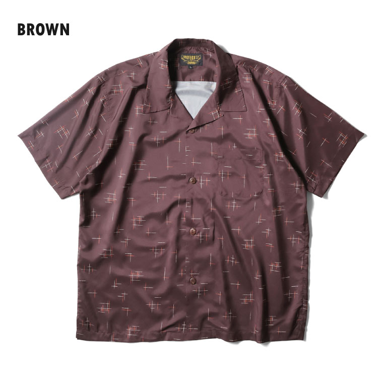 UNIVERD72 / ユニバード72 41236 DRY ALOHA SHIRT (KASURI) / アロハシャツ -全4色- 