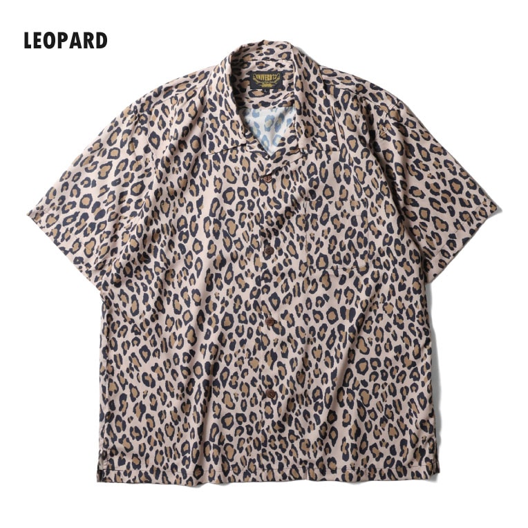 UNIVERD72 / ユニバード72 41239 DRY ALOHA SHIRT (ANIMAL) / アロハシャツ -全3色- 
