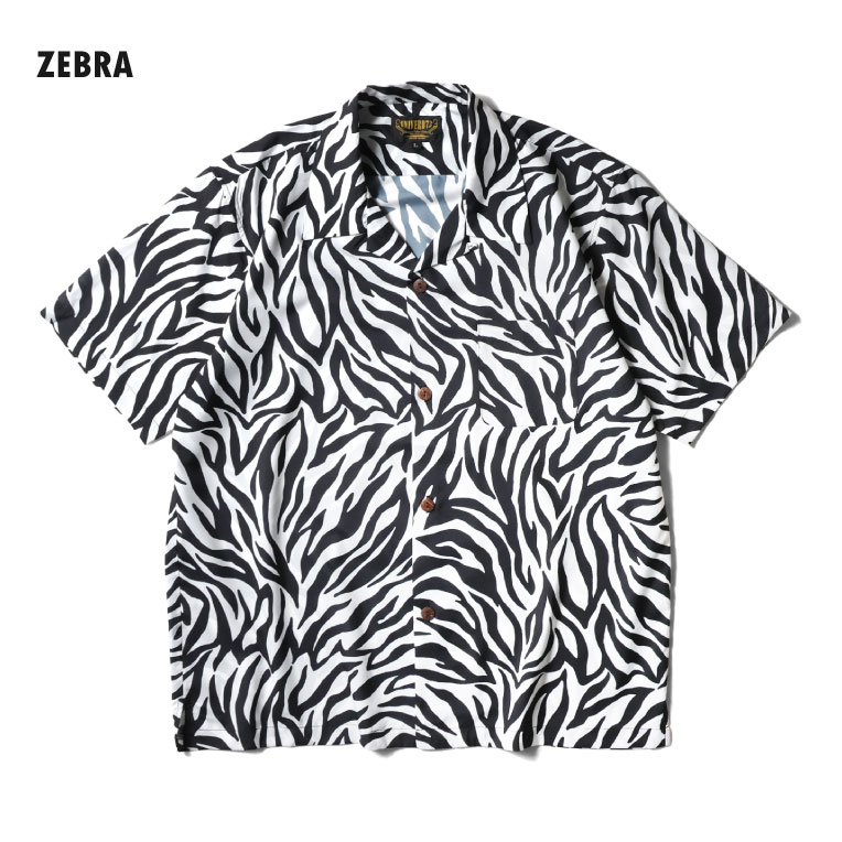 UNIVERD72 / ユニバード72 41239 DRY ALOHA SHIRT (ANIMAL) / アロハシャツ -全3色- 