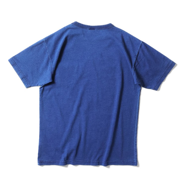 HOUSTON  / ヒューストン 22286 INDIGO POCKET TEE / インディゴポケット半袖Tシャツ -全3色-