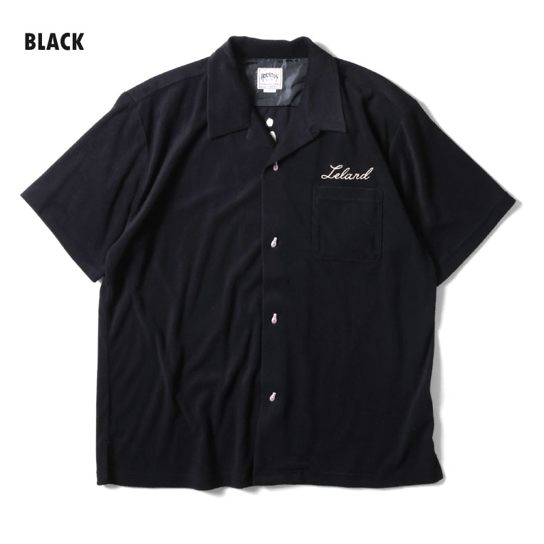 HOUSTON / ヒューストン 41230 PILE BOWLING SHIRT(VIETNAM) / パイルボーリングシャツ -全3色- 