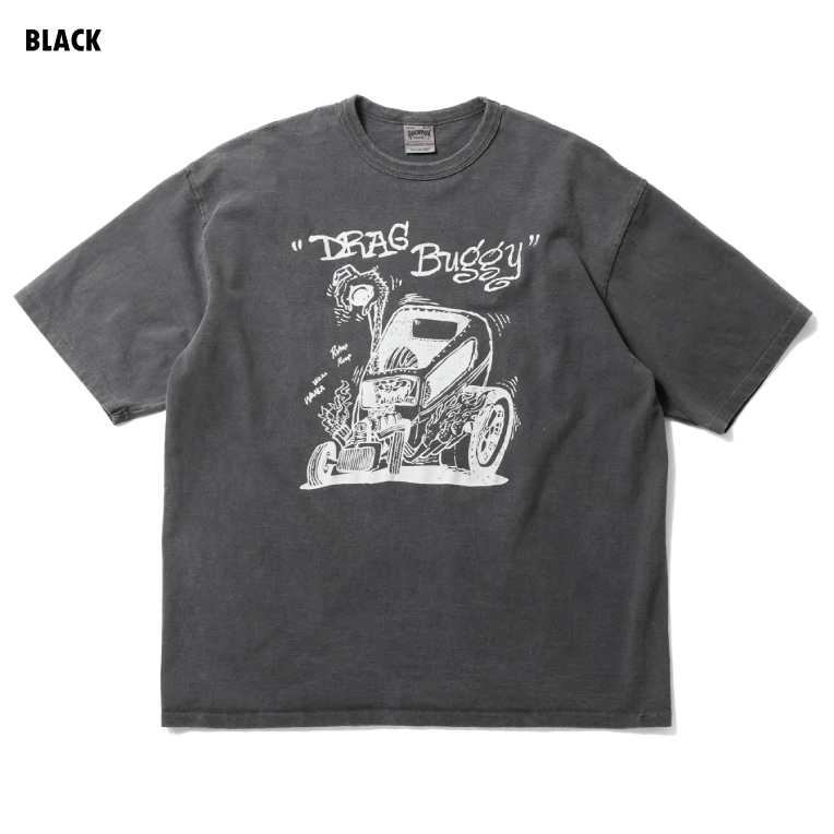 【OFFICIAL限定】 HOUSTON / ヒューストン U2004 PRINT TEE (BUGGY) / プリント半袖Tシャツ (バギー) -全2色-