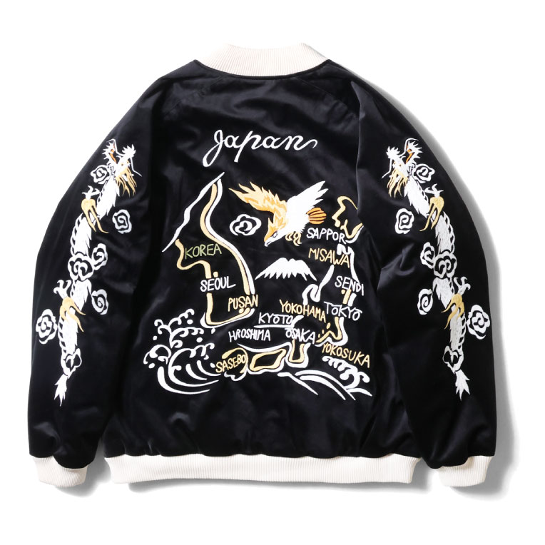 HOUSTON / ヒューストン 51524 VELVETEEN SOUVENIR JACKET (MAP) / 別珍スーベニアジャケット -全3色-