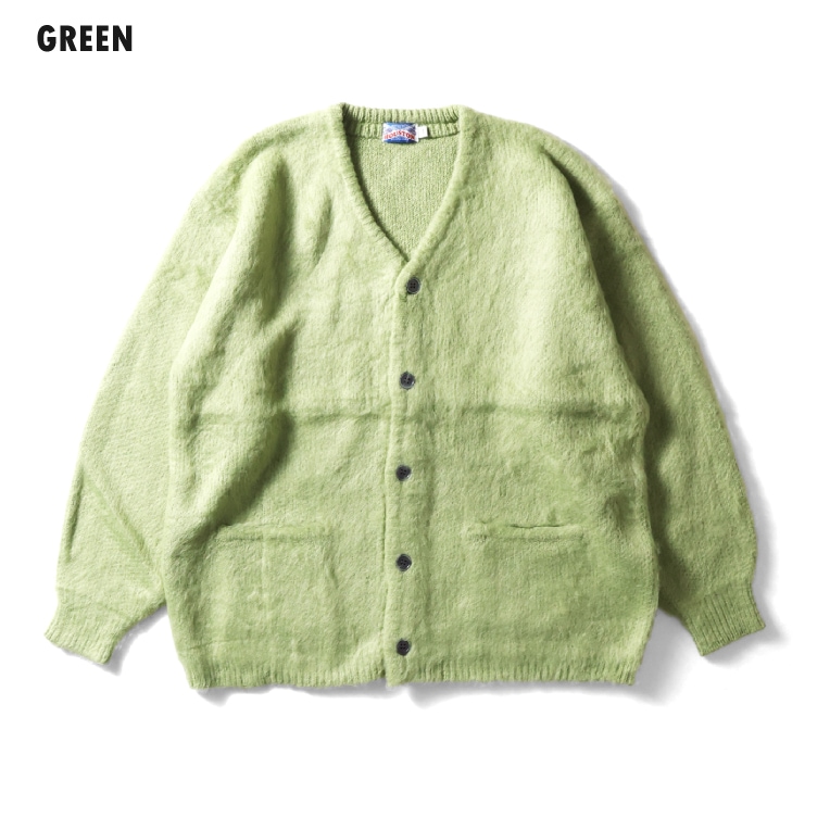 HOUSTON woman / ヒューストン ウーマン 2021W MOHAIR TOUCH CARDIGAN