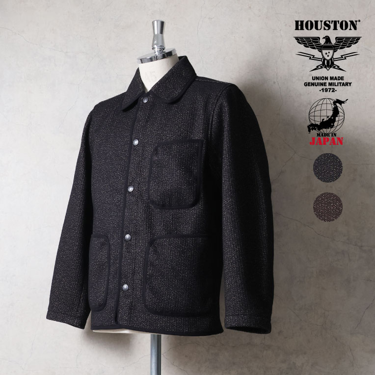 HOUSTON ブラックジャケット Lサイズ 1972年製 HOUSTON ALL,JACKET/OUTER | HOUSTON
