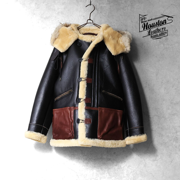 HOUSTON / ヒューストン 8230 MOUTON B-7 FLIGHT JACKET / ムートンB-7フライトジャケット -全1色-