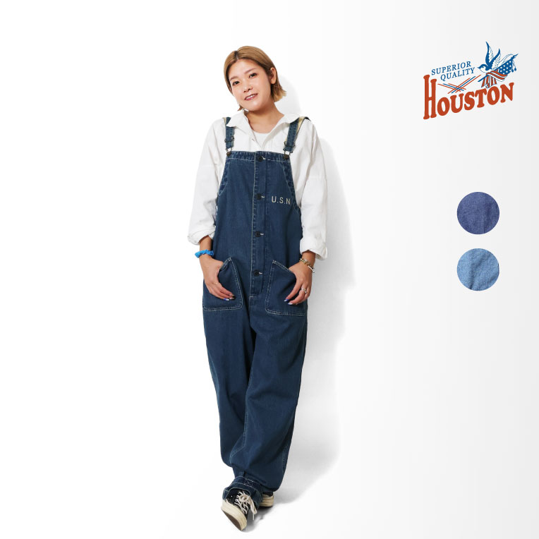 HOUSTON woman / ヒューストン ウーマン 1032W 11oz DENIM DECK PANTS / デニムデッキパンツ -全2色-