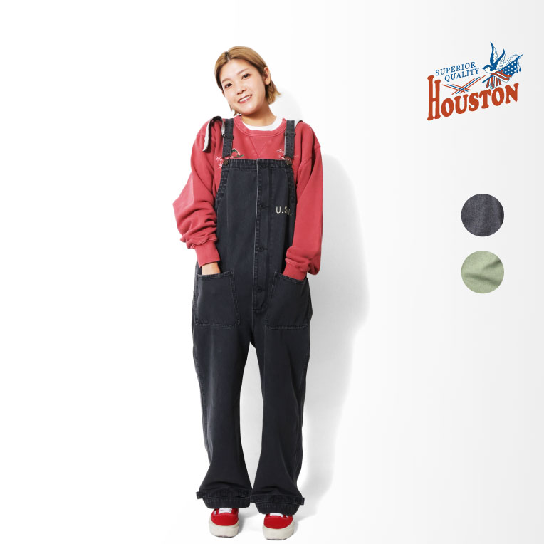 HOUSTON woman / ヒューストン ウーマン 1033W 11oz COLOR DENIM DECK PANTS / カラーデニムデッキパンツ -全2色-