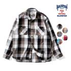 HOUSTON / ヒューストン 41253 CHECK VIYELLA SHIRT / チェックビエラシャツ -全5色- 