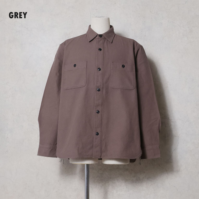 HOUSTON / ヒューストン 41254 SOLID VIYELLA SHIRT / ソリッドビエラシャツ -全6色-