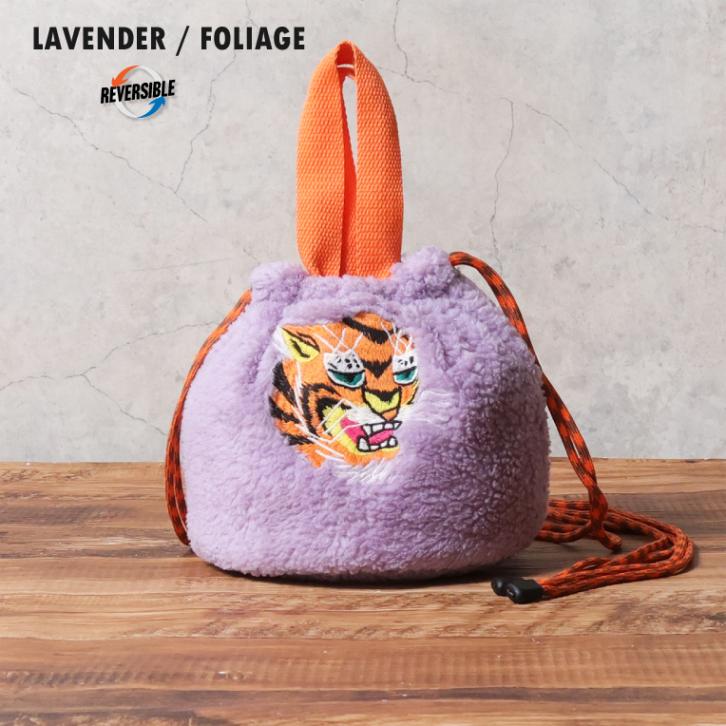 HOUSTON woman / ヒューストンウーマン 6020W BOA NYLON EFFECT BAG (VIETNAM) / ボアナイロンエフェクトバッグ (ベトナム) -全3色- 