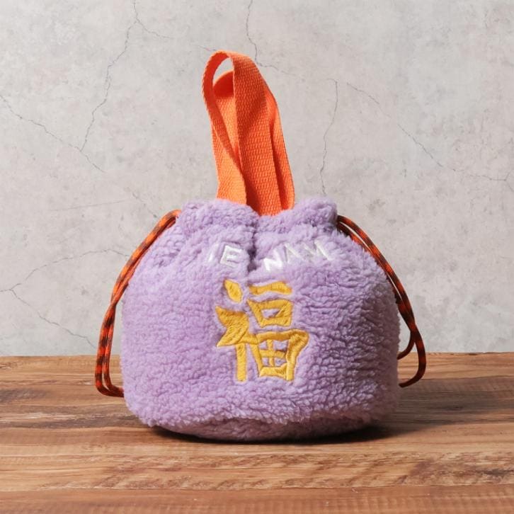 HOUSTON woman / ヒューストンウーマン 6020W BOA NYLON EFFECT BAG (VIETNAM) / ボアナイロンエフェクトバッグ (ベトナム) -全3色- 