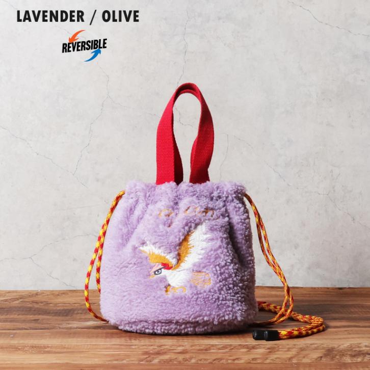 HOUSTON woman / ヒューストンウーマン 6019W BOA NYLON EFFECT BAG (JAPAN) / ボアナイロンエフェクトバッグ (ジャパン) -全3色- 