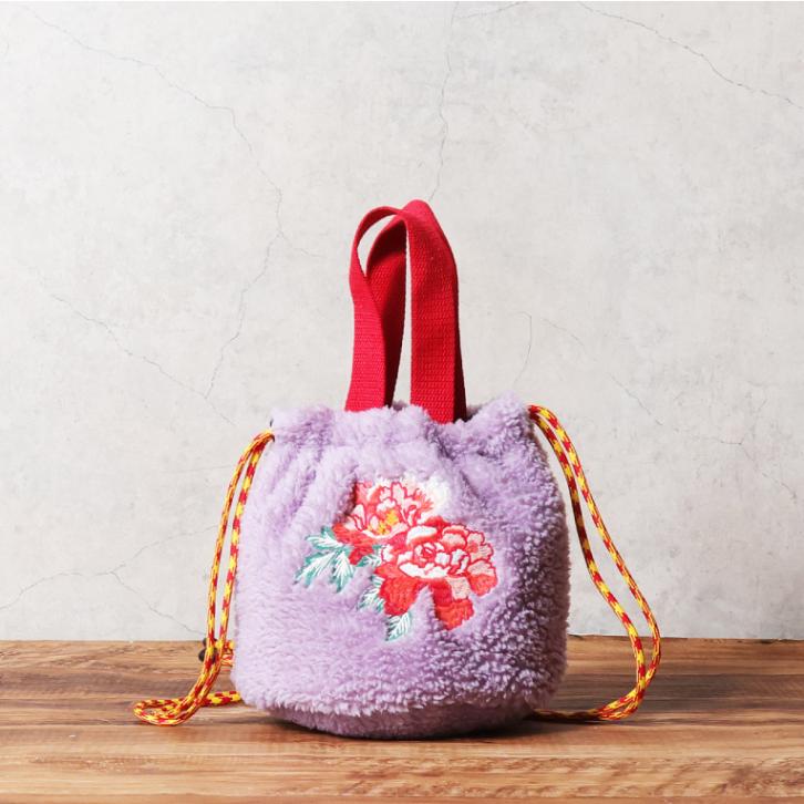 HOUSTON woman / ヒューストンウーマン 6019W BOA NYLON EFFECT BAG