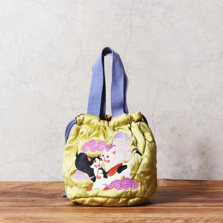 【美品】HOUSTON B-15D 日本製 SAGE 46サイズ(XXL) HOUSTON woman / ヒューストンウーマン 6017W SATIN EFFECT BAG