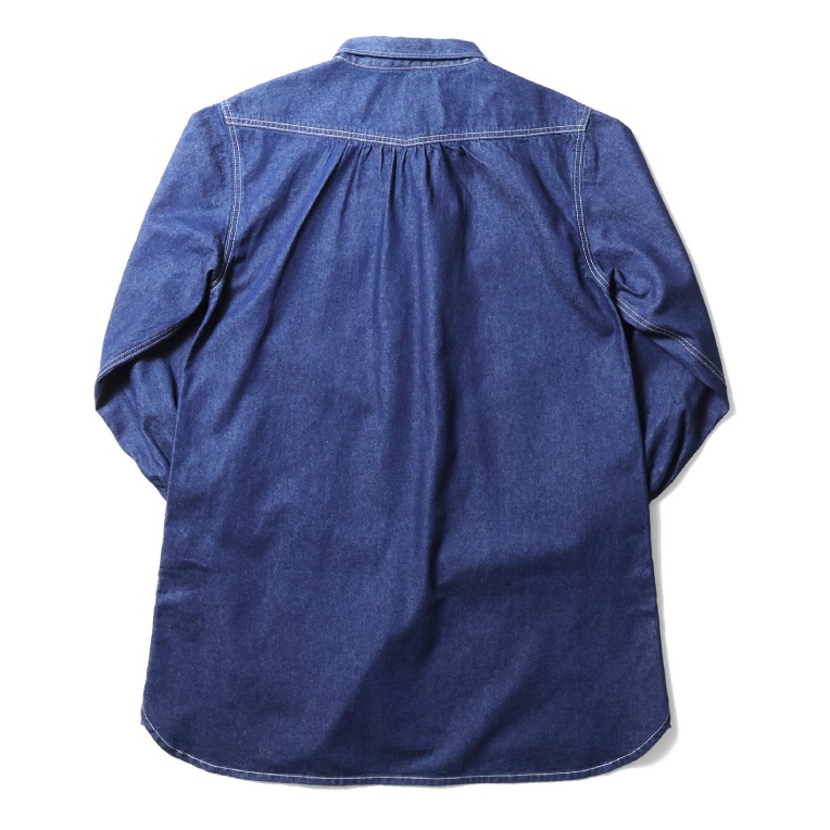 HOUSTON woman / ヒューストン ウーマン 4039W DENIM WESTERN TUNIC / デニムウェスタンチュニック -全1色- 