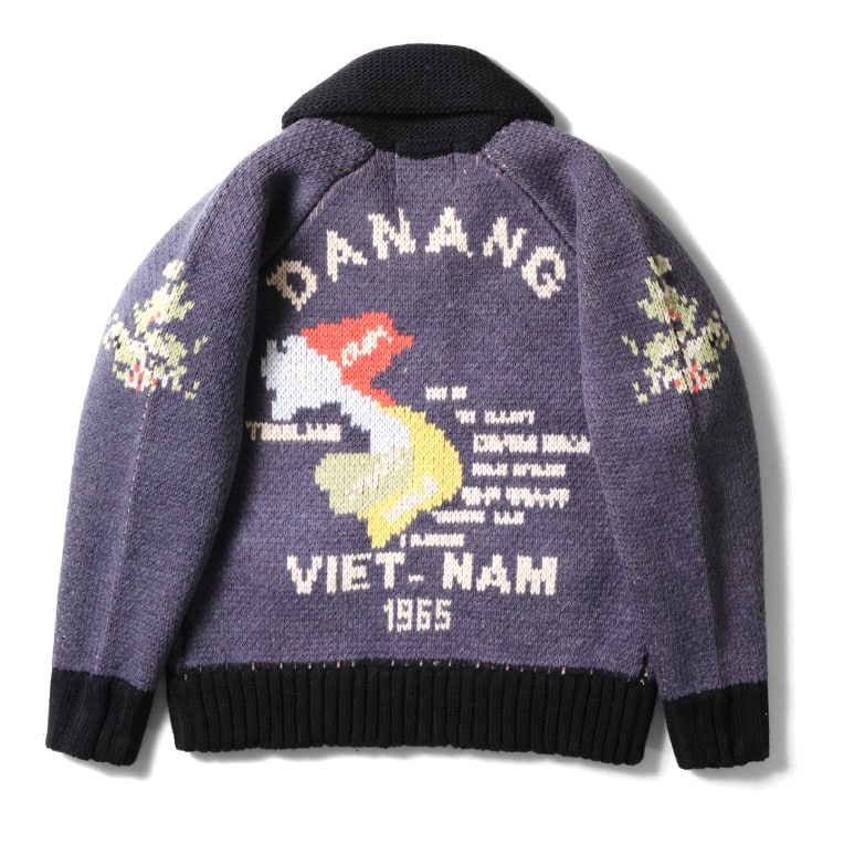 HOUSTON  / ヒューストン 22318 COWICHAN SWEATER (MAP)/ カウチンニットセーター  -全3色- 