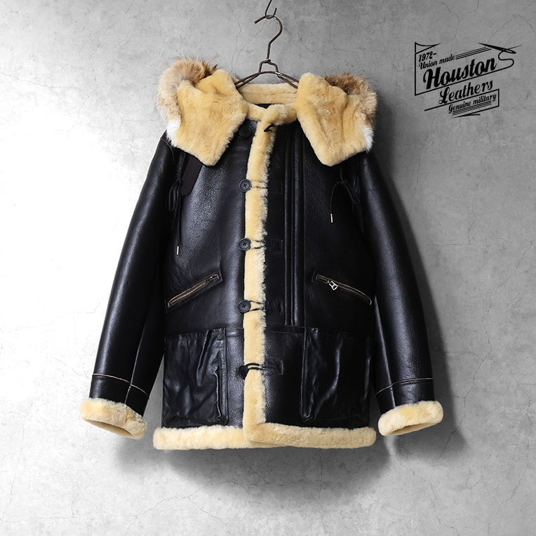 HOUSTON / ヒューストン 8230BC MOUTON B-7 FLIGHT JACKET / ムートンB-7フライトジャケット -全1色-