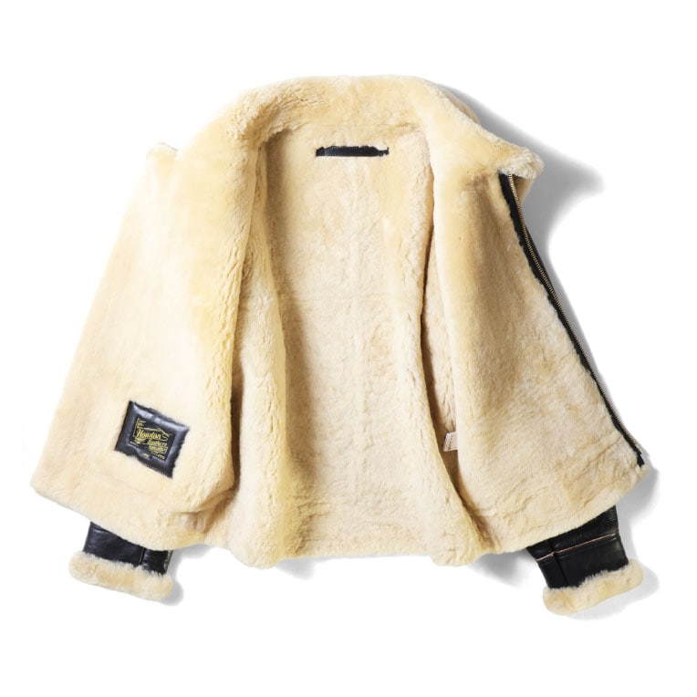 HOUSTON / ヒューストン 8231BC MOUTON B-3 FLIGHT JACKET -1POCKET- / ムートンB-3フライトジャケット-1POCKET- -全1色-