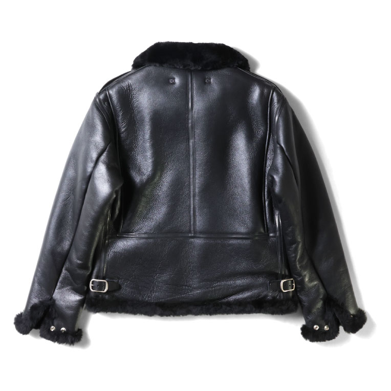 HOUSTON / ヒューストン 8232 MOUTON B-6 FLIGHT JACKET / ムートンB-6フライトジャケット -全2色-