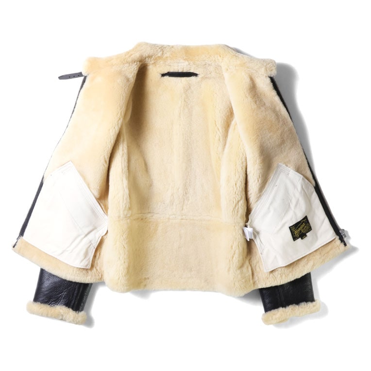 HOUSTON / ヒューストン 8232BC MOUTON B-6 FLIGHT JACKET / ムートンB-6フライトジャケット -全1色- 