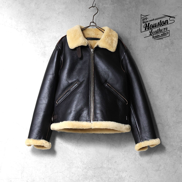 HOUSTON / ヒューストン 8232BC MOUTON B-6 FLIGHT JACKET / ムートンB-6フライトジャケット -全1色-