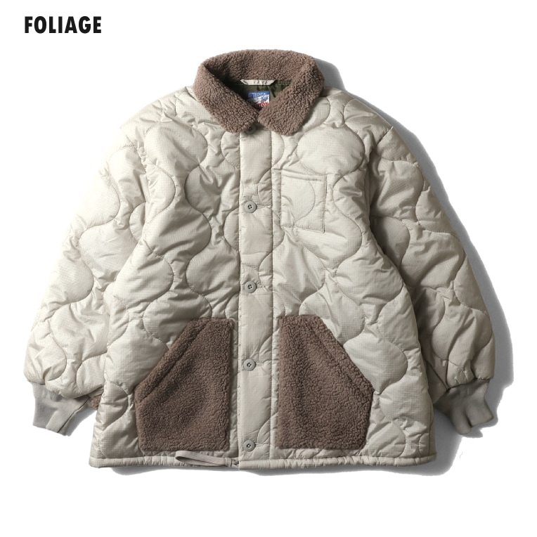 ジャケット・アウター 80s- boa collar quilting jacket 80s- boa collar quilting jacket